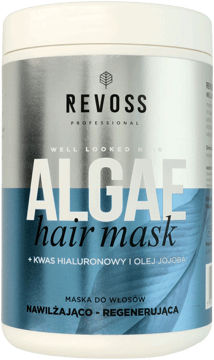 REVOSS,maska do włosów, nawilżająco-regenerująca,przód