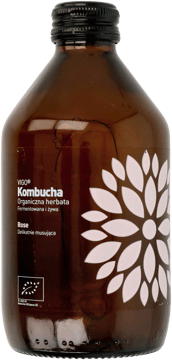 VIGO KOMBUCHA,organiczna herabata fermentowana i żywa,przód