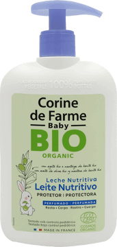 CORINE DE FARME,organiczne mleczko do ciała odżywcze,przód