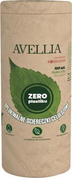 AVELLIA,spłukiwalne ściereczki celulozowe ,przód