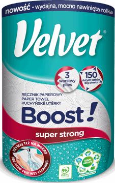 VELVET,ręcznik papierowy 3-warstwowy,przód