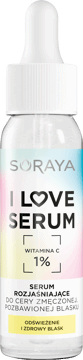SORAYA,serum rozjaśniające do cery zmęczonej, pozbawionej blasku,kompozycja-1
