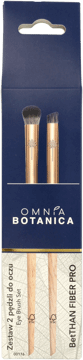 OMNIA BOTANICA,pędzle do oczu do aplikacji cieni do powiek, zestaw,przód