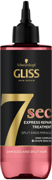 SCHWARZKOPF GLISS,kuracja do włosów z rozdwajającymi się końcówkami,przód
