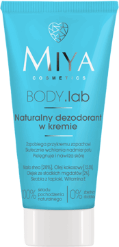 MIYA COSMETICS,dezodorant w kremie naturalny,przód