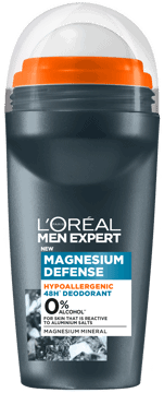 L'ORÉAL PARIS MEN EXPERT,dezodorant w kulce hipoalergiczny, 48h, 0% alkoholu,przód