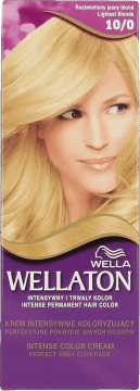 WELLA WELLATON,krem intensywnie koloryzujący, nr 10/0 Rozświetlony Jasny Blond,przód