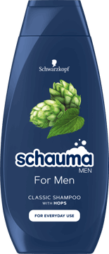 SCHWARZKOPF SCHAUMA,szampon do włosów dla mężczyzn, do codziennego stosowania,przód