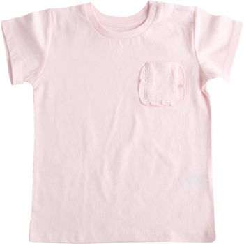 BABY BEAR LEON,t-shirt dziecięcy z krótkimi rękawami z kieszonką i falbanką, rozm. 62-68,kompozycja-1