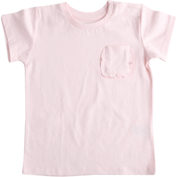 BABY BEAR LEON,t-shirt dziecięcy z krótkimi rękawami z kieszonką i falbanką, rozm. 86-92,kompozycja-1