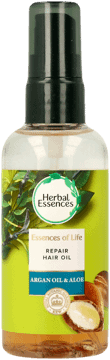 HERBAL ESSENCES,olejek do włosów Olej Arganowy i Aloes,przód
