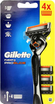 GILLETTE,maszynka do golenia + 4 wkłady,przód
