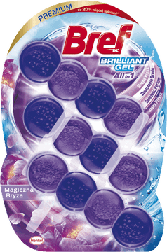 BREF,zawieszka do muszli WC Magiczna Bryza,przód