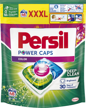 PERSIL,kapsułki do prania tkanin kolorowych,przód