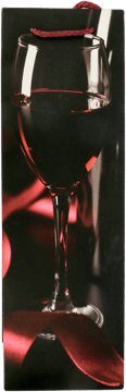 INCOOD,torba prezentowa na wino wym. 10,5x33x8,5 cm,przód