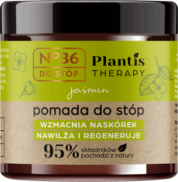 NO 36,pomada do stóp wzmacnia naskórek, nawilża i regeneruje, Jaśmin,przód