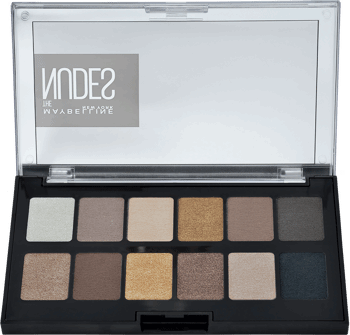 MAYBELLINE,paleta cieni do powiek The Nudes,kompozycja-1