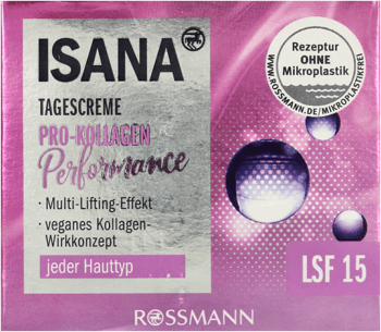 ISANA,krem do twarzy liftingujący, na dzień,przód