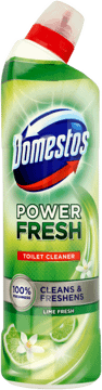 DOMESTOS,żel do toalet Lime Fresh,przód