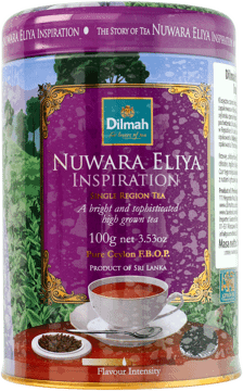 DILMAH,herbata cejlońska, czarna Nuwara Eliya Inspiration,przód