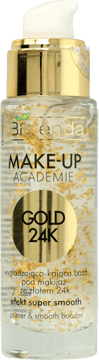 BIELENDA,wygładzająco-kojąca baza pod makijaż ze złotem 24k,przód
