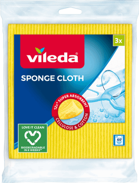 VILEDA,ściereczka gąbkowa,przód