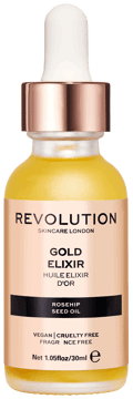 REVOLUTION SKINCARE,eliksir-olejek do twarzy rozświetlający,kompozycja-1