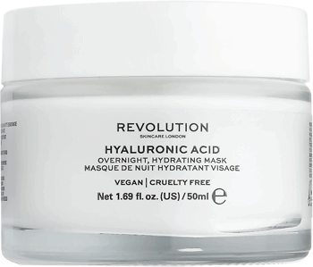 REVOLUTION SKINCARE,maska do twarzy nawilżająca, na noc,kompozycja-1