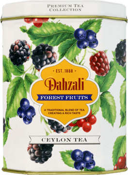 DAHZALI,herbata owocowa sypana, forest fruits,przód