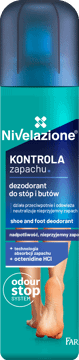 FARMONA NIVELAZIONE,dezodorant do stóp i obuwia butów,przód