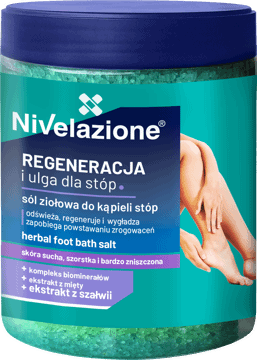 FARMONA NIVELAZIONE,sól do stóp ziołowa,przód