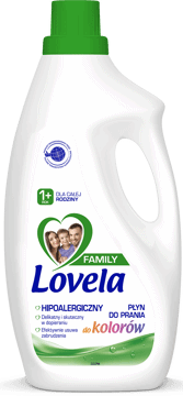 LOVELA,płyn do prania do tkanin kolorowych,przód
