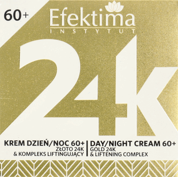 EFEKTIMA,krem do twarzy 60+, dzień/noc,przód