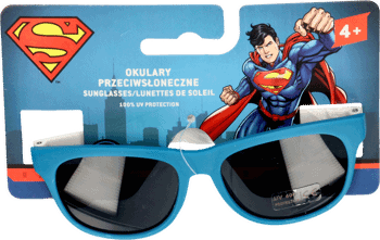 SUPERMAN,okulary przeciwsłoneczne 3+.,przód