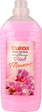 CLEOX,płyn do płukania tkanin, Pink Flowers,przód