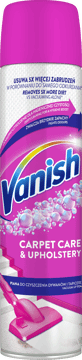 VANISH,piana do czyszczenia dywanów i tapicerki,przód