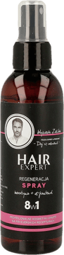 HAIR EXPERT,spray do włosów 8w1, Keratyna + D-Pantenol,przód
