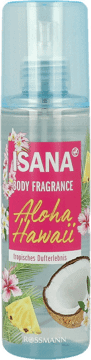 ISANA,dezodorant perfumowany Aloha Hawaii,przód