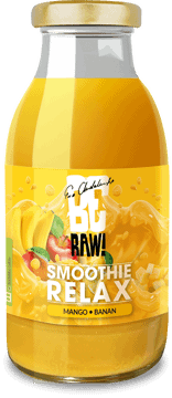 BERAW!,smoothie Relax, mango i banan,przód