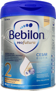 BEBILON,mleko modyfikowane PROfutura CESARBIOTIK 2,przód