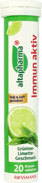 ALTAPHARMA,tabletki musujące na odporność, suplement diety,przód