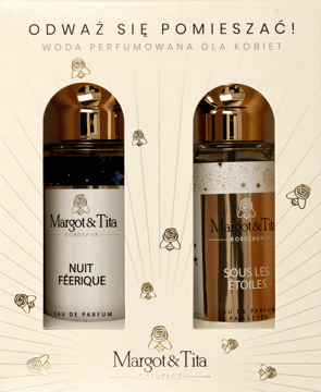 MARGOT & TITA,woda perfumowana dla kobiet Nuit Feerique i Sous Les Etoiles,przód