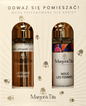 MARGOT & TITA,woda perfumowana dla kobiet La Femme Parfaite i Nous Les Femmes,przód