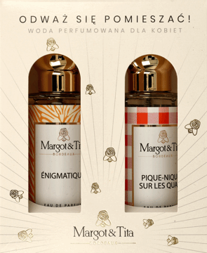 MARGOT & TITA,woda perfumowana dla kobiet Enigmatique i Pique-Nique Sur Les Quais,przód