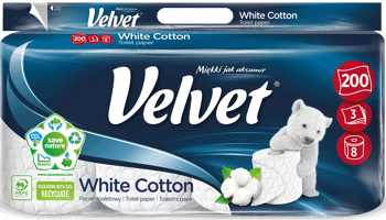 VELVET,papier toaletowy 3-warstwowy,przód