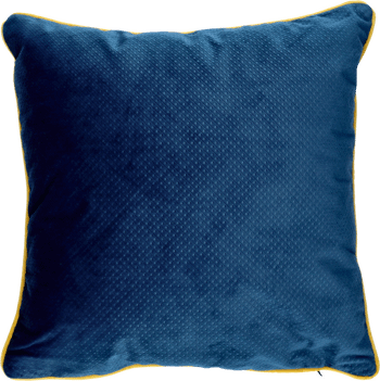 ESSEX,poduszka niebieska, wym. 40x40 cm,przód