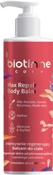 BIOTINNE,balsam do ciała regenerujący,przód