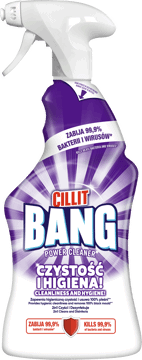 CILLIT BANG,spray do czyszczenia łazienki,przód