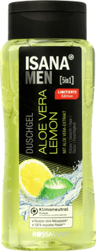 ISANA MEN,żel pod prysznic dla mężczyzn Aloe Vera Lemon,przód