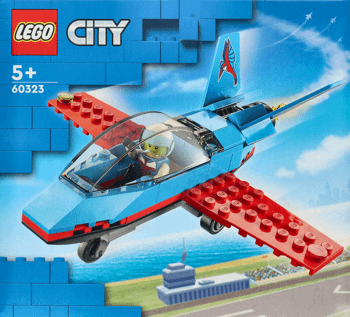 LEGO,Samolot, kaskaderski, 60323 ,przód